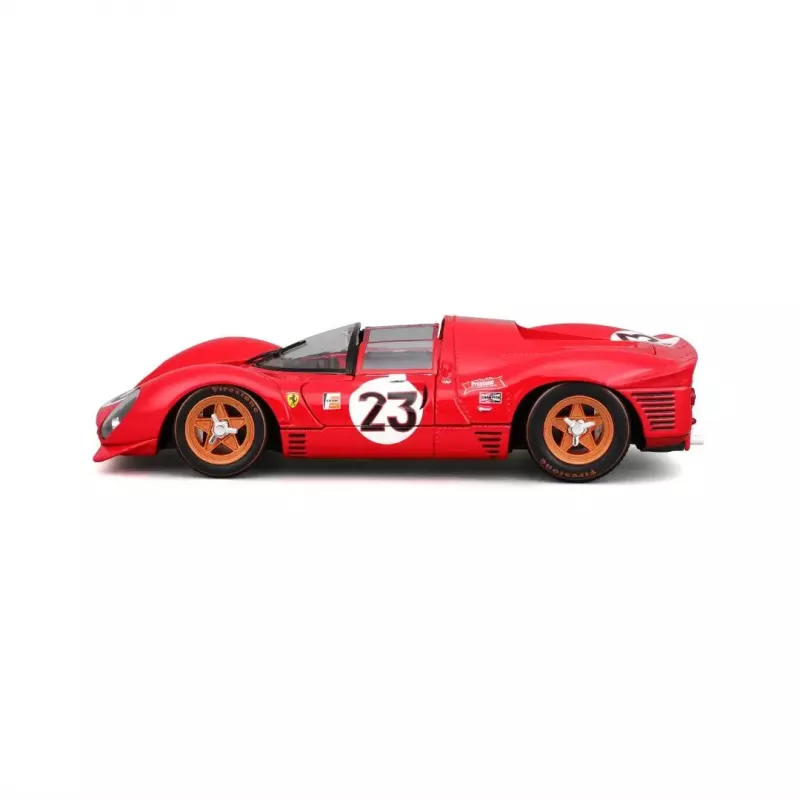 Modelo de supercoche Bburago Ferrari 330 P4 Daytona, premontado a escala 1:24