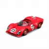 Modelo de supercoche Bburago Ferrari 330 P4 Daytona, premontado a escala 1:24