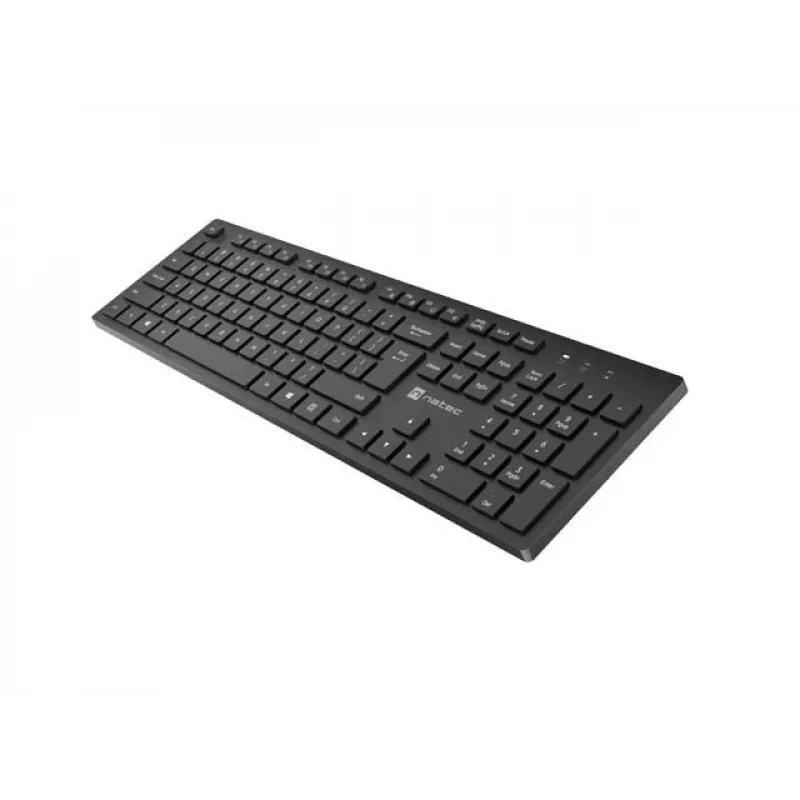 Teclado NATEC HERRING Wireless 2.4 GHz delgado layout US