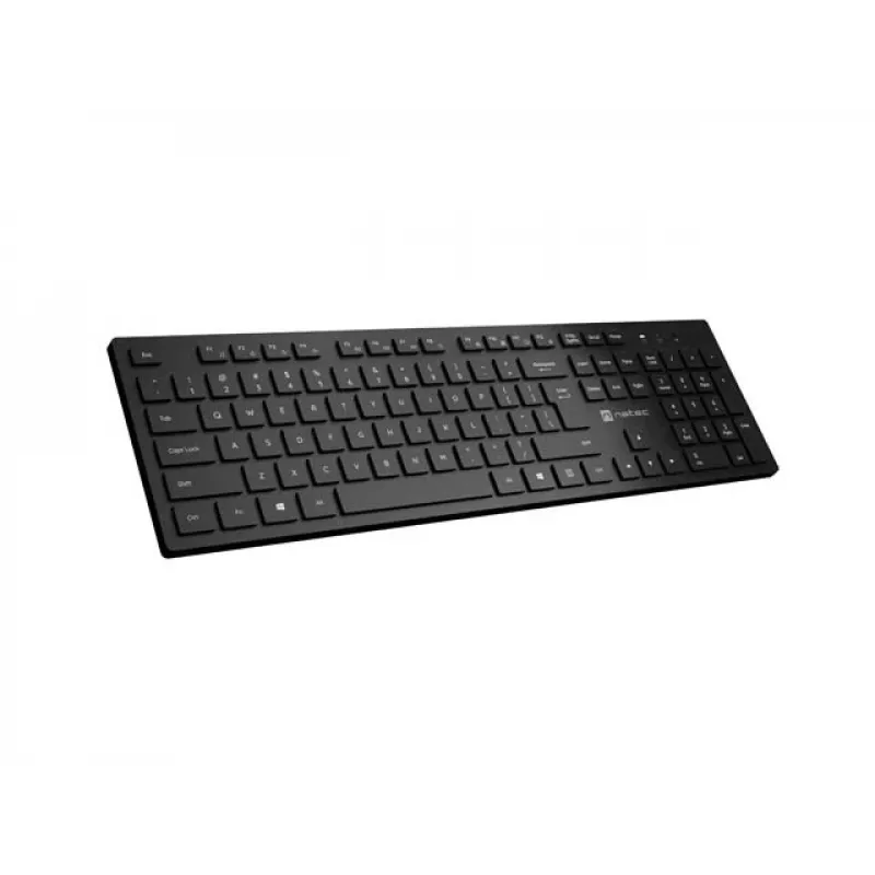 Teclado NATEC HERRING Wireless 2.4 GHz delgado layout US