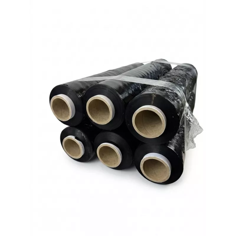 Film estirable negro 23mic 3,0kg x 6 BOX