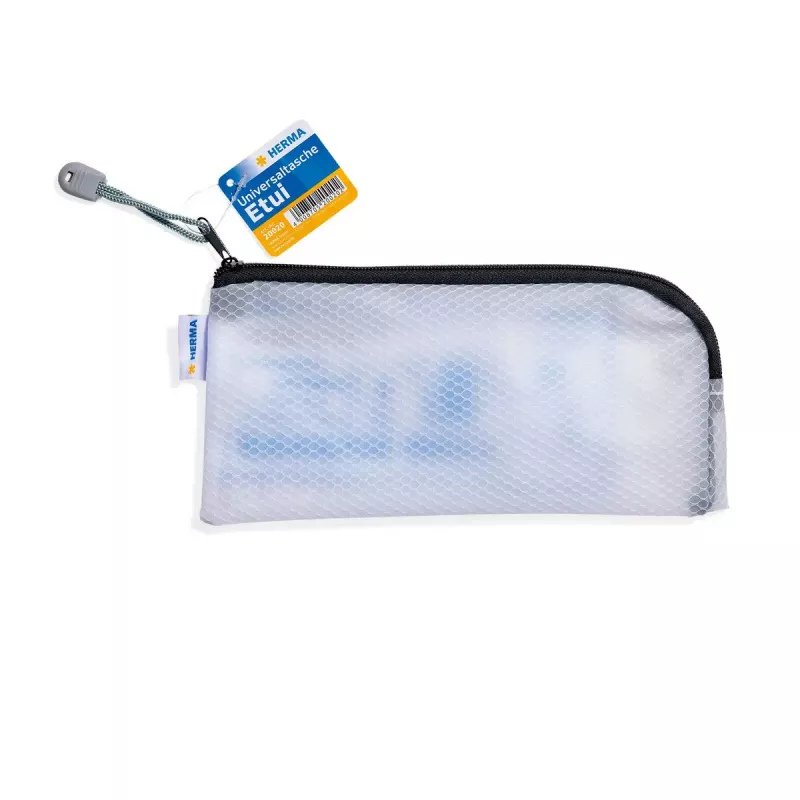 Cartera de viaje Herma Universal Bag Case 23x11 cm negra, material EVA, portatarjetas y documentos