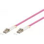 Cable de fibra óptica InfiniBand LC SC rosa Goobay 95944