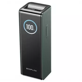BATERÍA EXTERNA USB 25000MAH RAPID/170W VERDE 5023001018 ECOFLOW