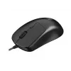 Ratón láser con cable NATEC Hawk 2, negro, hasta 2400 DPI