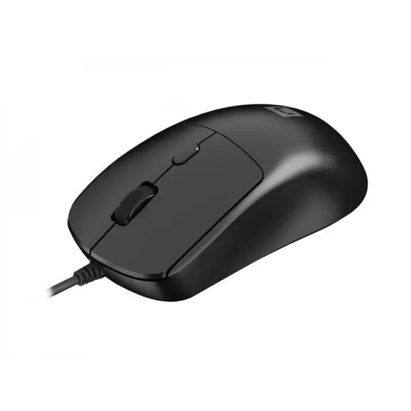Ratón láser con cable NATEC Hawk 2, negro, hasta 2400 DPI