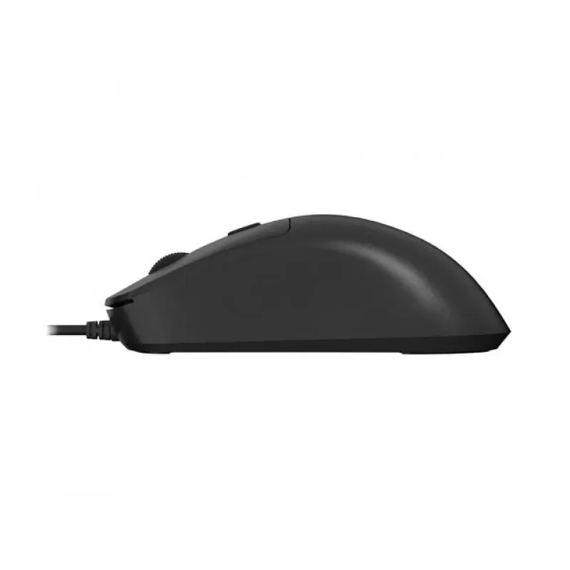 Ratón láser con cable NATEC Hawk 2, negro, hasta 2400 DPI
