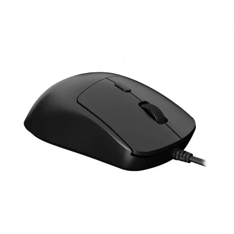 Ratón láser con cable NATEC Hawk 2, negro, hasta 2400 DPI