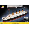 Set de construcción Cobi R.M.S. Titanic, 848 piezas, modelo de barco coleccionable
