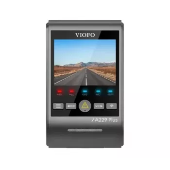 Dashcam VIOFO A229 PLUS 1CH-G GPS — 1 canal, 2560×1440, GPS, Wi-Fi, pantalla de 2,4 pulgadas, MicroSD hasta 512GB