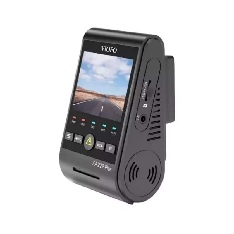 Dashcam VIOFO A229 PLUS 1CH-G GPS — 1 canal, 2560×1440, GPS, Wi-Fi, pantalla de 2,4 pulgadas, MicroSD hasta 512GB