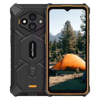 Smartphone UleFone RugKing 3 Pro 8GB RAM 128GB almacenamiento Naranja diseño robusto