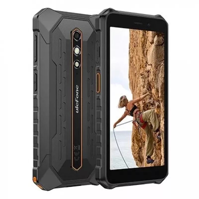 Smartphone UleFone RugKing 2 Pro — teléfono robusto, 4 GB RAM, 128 GB almacenamiento, Naranja