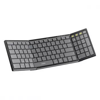 Teclado inalámbrico Bluetooth de tamaño completo Inateck N0135 Negro — QWERTZ, interruptores de tijera