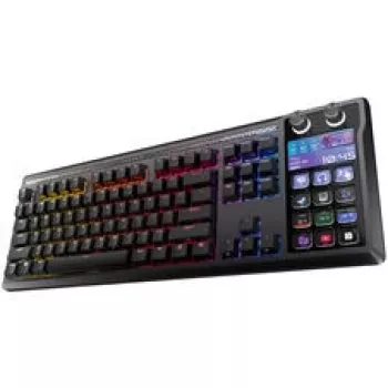 Teclado gaming Corsair Galleon 100 SD, tamaño completo, Stream Deck integrado, hot-swap, DE - Negro