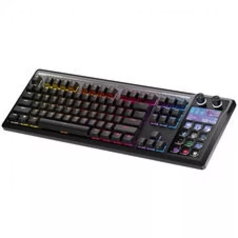 Teclado gaming Corsair Galleon 100 SD, tamaño completo, Stream Deck integrado, hot-swap, DE - Negro