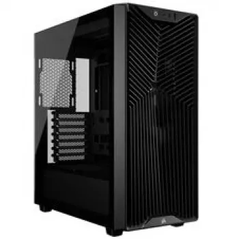 Caja para PC Corsair 3200D RS, torre Midi, ATX, cristal templado - negro