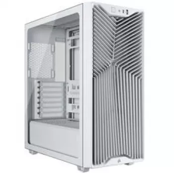Caja para PC Corsair 3200D RS, torre Midi, ATX, cristal templado - blanco