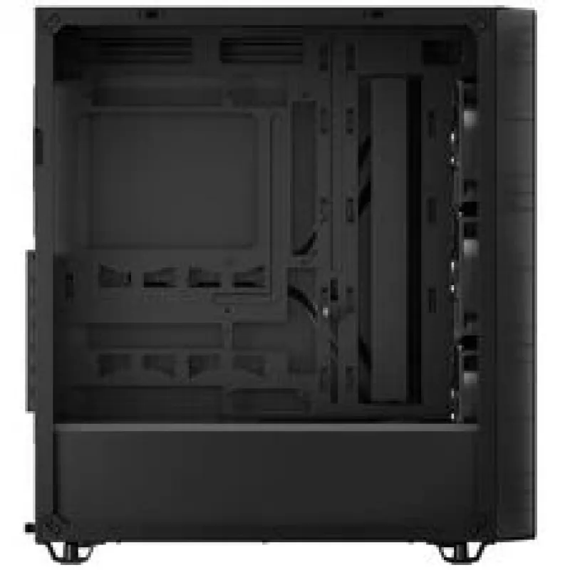 Caja para PC Corsair 3200D RS, torre Midi, ATX, cristal templado - gris