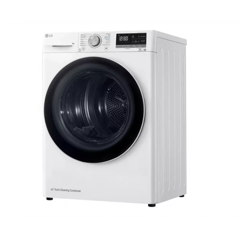LG RH90V9AV4N, bomba de calor, 9 kg, profundidad 66 cm - secadora
