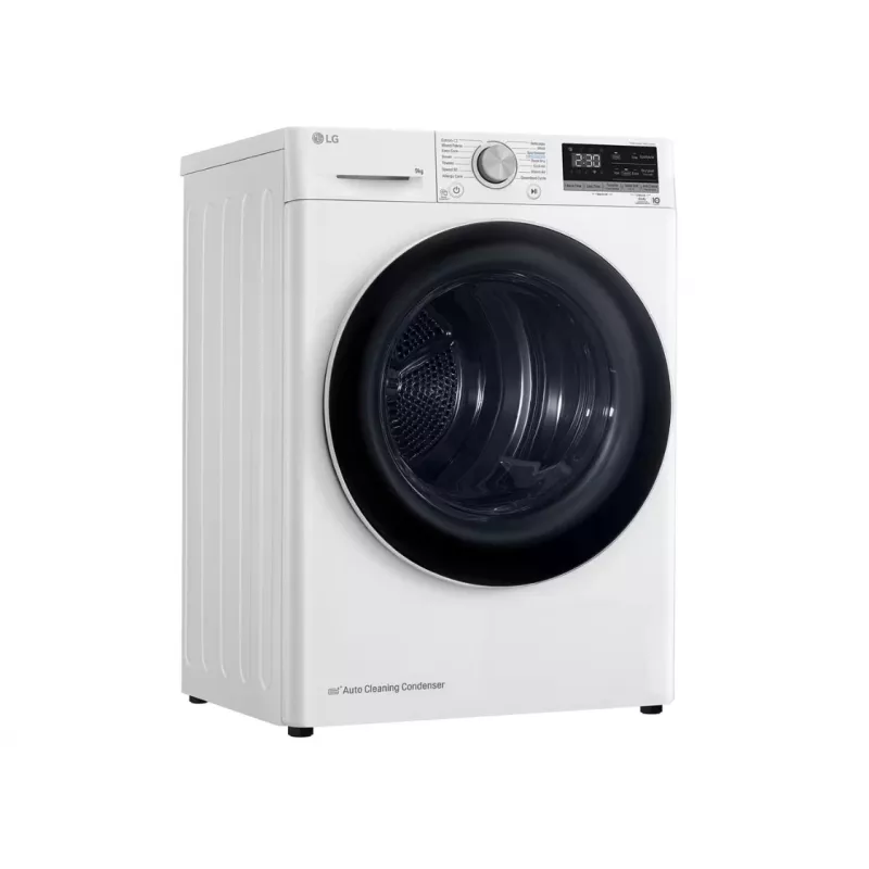 LG RH90V9AV4N, bomba de calor, 9 kg, profundidad 66 cm - secadora