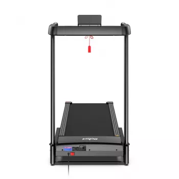 Cinta de correr eléctrica plegable Rebel RBA-1018 – cinta de correr compacta para casa, 12 km/h, 15 programas, peso máximo de usuario 120 kg, pantalla LCD