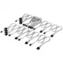 Kit Pro de cables DC con funda premium Corsair, para fuente de alimentación Type-5 - blanco