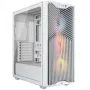 Caja de PC Corsair 3200D RS ARGB, torre Midi, ATX, cristal templado - blanco