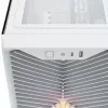 Caja de PC Corsair 3200D RS ARGB, torre Midi, ATX, cristal templado - blanco