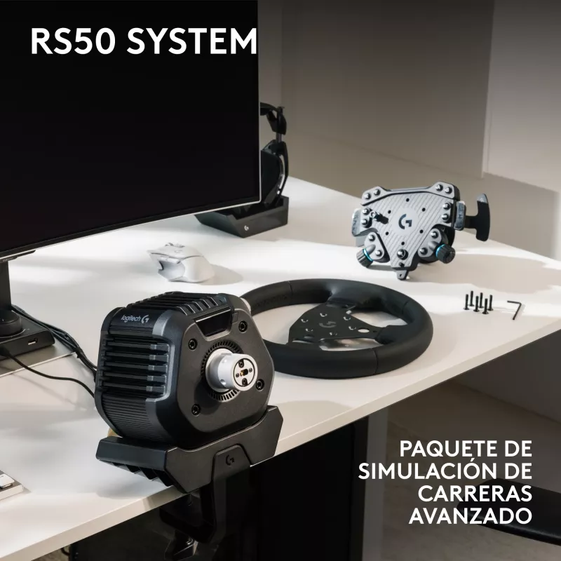 Logitech G RS50 System - volante - con cable