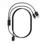 Pimax Crystal Light/Super cable 2 en 1 DisplayPort y USB, negro, 5 m