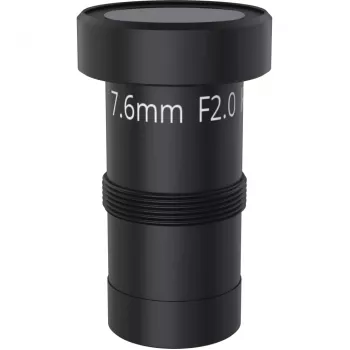 Axis 03137-001, objetivo, negro, Axis, Q6020-E, 7,6 mm, 58,5°