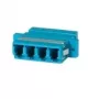 VALUE acoplador de fibra óptica LC cuádruple, OS2 Z (21.99.0662)
