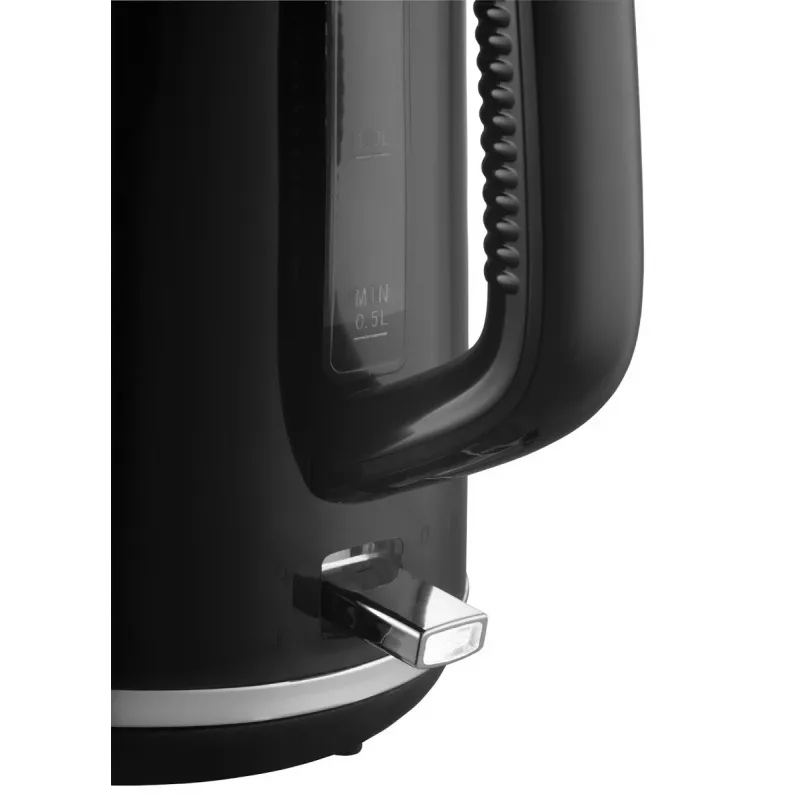 Hervidor de agua eléctrico de plástico RK2375 1,7 l negro