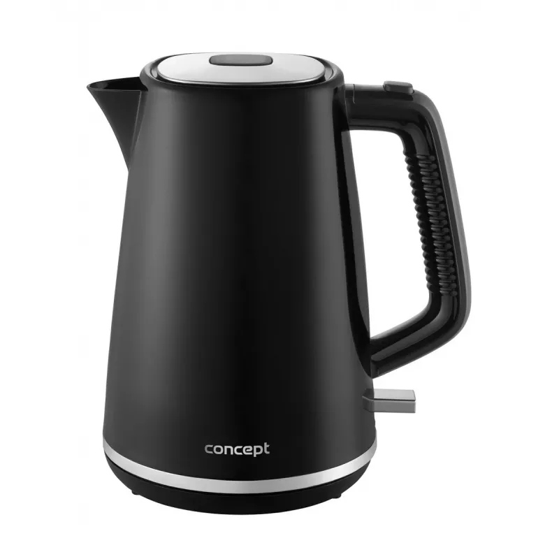 Hervidor de agua eléctrico de plástico RK2375 1,7 l negro