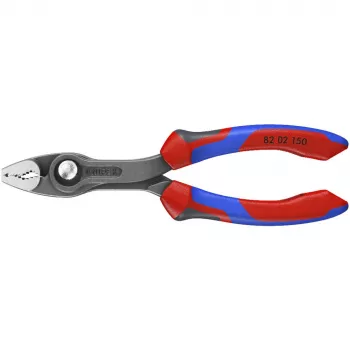 TwinGrip alicate de agarre frontal 82 02 150 (rojo/azul, longitud 150 mm)