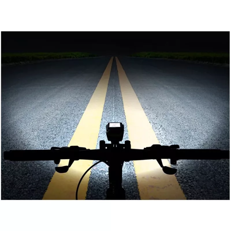 Extralink set de luz para bicicleta con cuentakilómetros + luz trasera