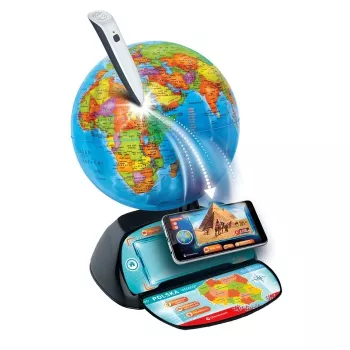 Clementoni globo terráqueo interactivo Eduglobus Exploreglobe 50848
