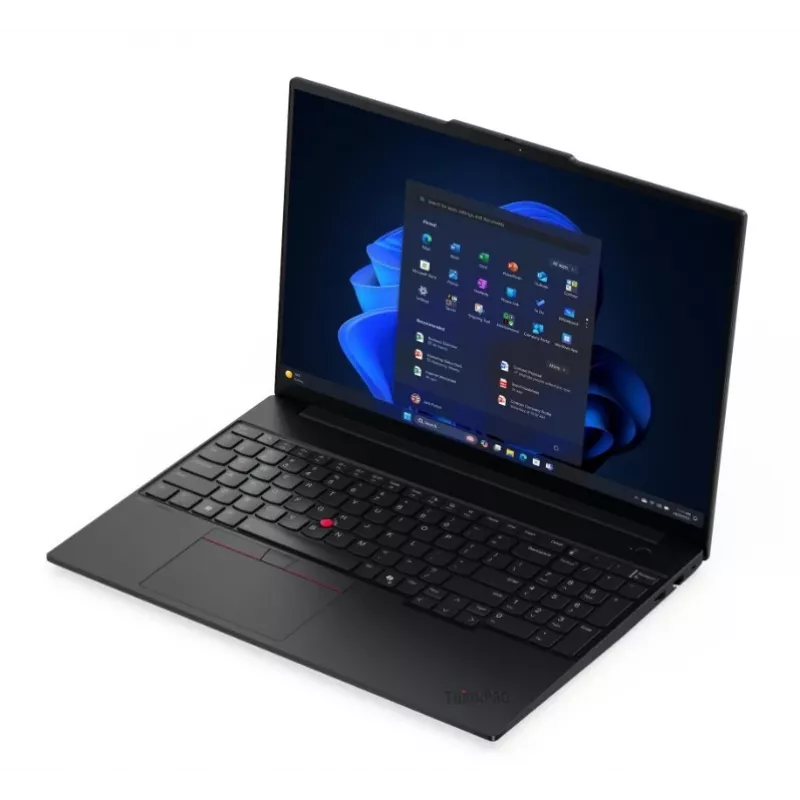 Lenovo ThinkPad E16 Gen 3 portátil, Intel Core Ultra 7 256V, 16GB RAM, 512GB SSD, 16 inch WUXGA, Windows 11 Pro, negro