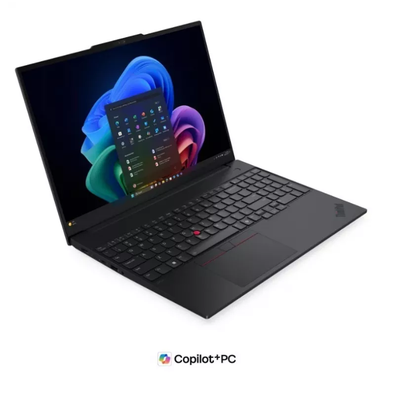 Lenovo ThinkPad E16 Gen 3 portátil, Intel Core Ultra 7 256V, 16GB RAM, 512GB SSD, 16 inch WUXGA, Windows 11 Pro, negro