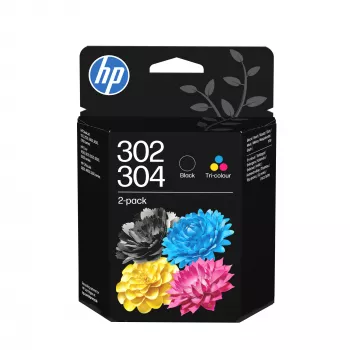 HP 302/304 pack combinado de cartuchos de tinta tricolor/negro 2 uds.