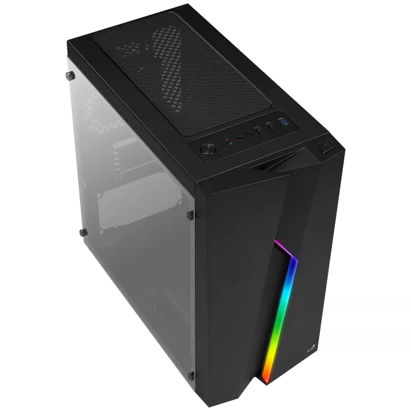 Aerocool Bolt Mini Mini Torre Negra