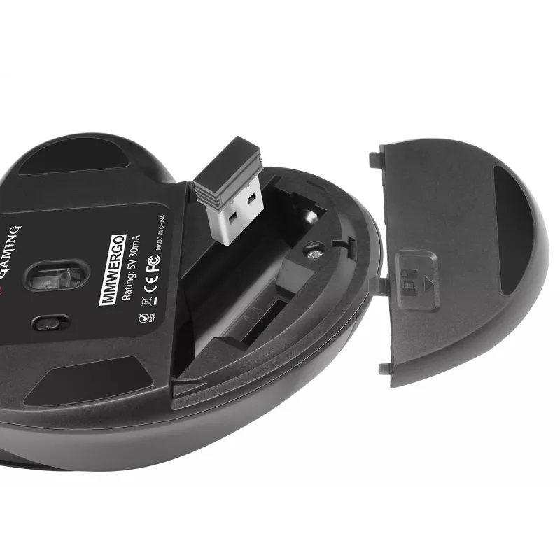 Mars Gaming MMWERGO Ratón Right-hand RF Wireless Mecánico 3200 DPI