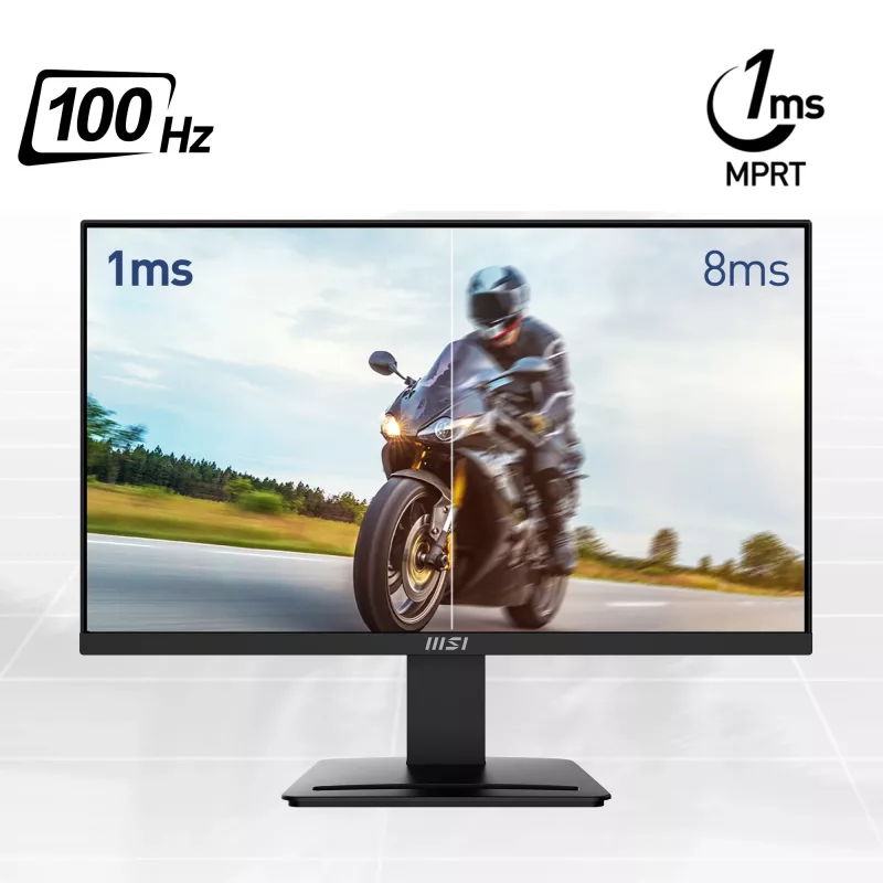 MSI Pro MP2412 Monitor de ordenador 60,5 cm (23,8 pulgadas) 1920 x 1080 píxeles Full HD LCD Negro