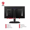MSI MPG 271QRXDE Monitor de ordenador QD-OLED 67,3 cm (26,5 pulgadas) 2560 x 1440 píxeles Wide Quad HD Negro