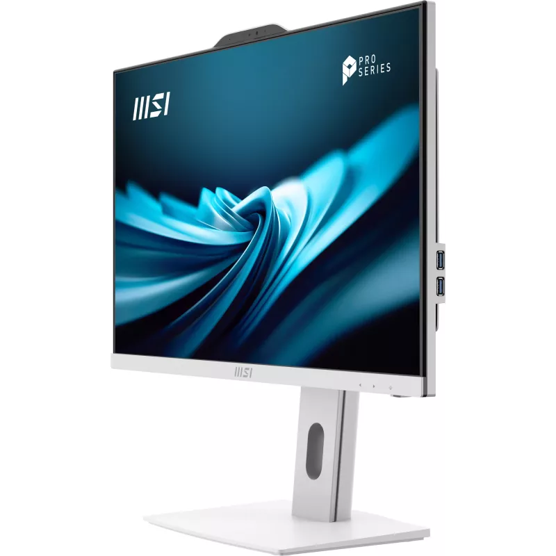 PC All-in-One MSI Pro AP242P 14M-691EU — 23,8 pulgadas FHD IPS, Intel Core i5-14400, 16GB DDR5, 512GB SSD, Windows 11 Pro, Wi‑Fi 6E, Blanco