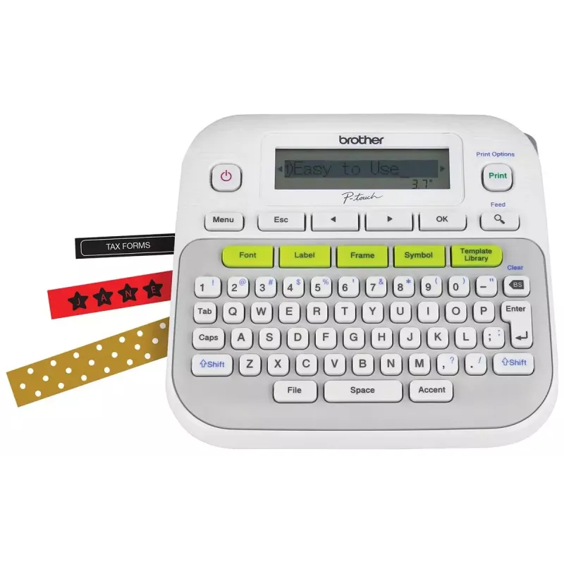 Brother PT-D210 Impresora de etiquetas Termotransferencia 180 x 180 DPI 20 mm/s QWERTY