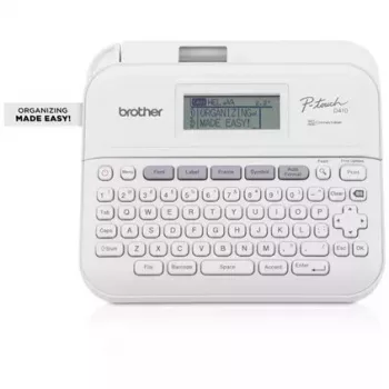 Brother PT-D410 impresora de etiquetas transferencia térmica 180 x 180 DPI 20 mm/s con cable TZe QWERTY