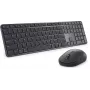 DELL Pro 7 teclado delgado KM726 ratón incluido Home/Office RF inalámbrico + Bluetooth QWERTZ alemán negro