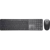 DELL Pro 7 teclado delgado KM726 ratón incluido Home/Office RF inalámbrico + Bluetooth QWERTZ alemán negro
